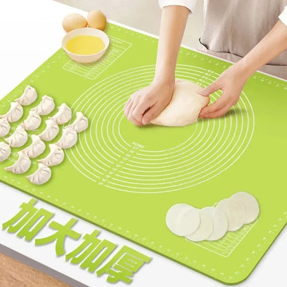 MBMart® Silicone Baking Mat for Dough, Pizza & Pastry | Non-Stick Bakeware