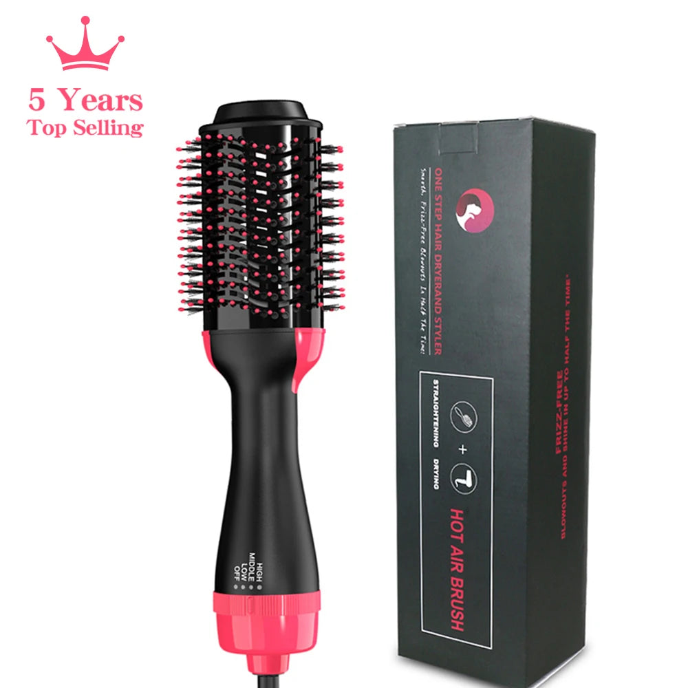MBMart® Women Hair Dryer Brush |Straightener | Best Hot-Air Hair Brush in Pakistan