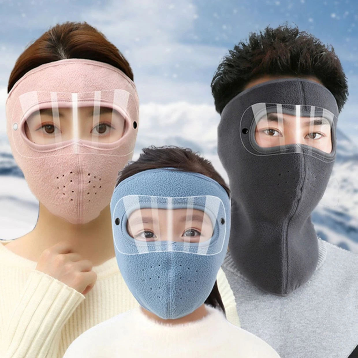 MB Mart® Windproof Face Mask | Warm, Protective & Breathable Outdoor Mask