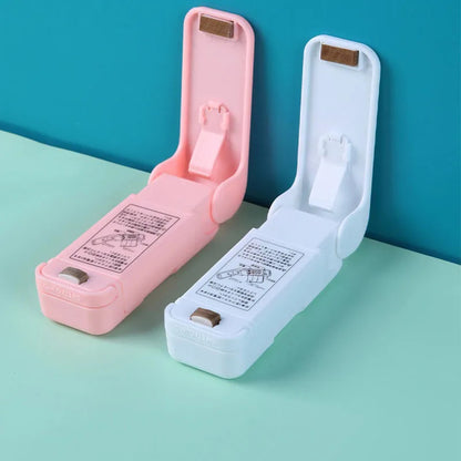 MBMart® Mini Heat Bag Sealer | Portable Rechargeable Plastic Bag Sealing Machine