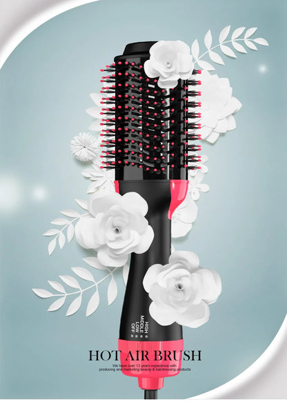 MBMart® Women Hair Dryer Brush |Straightener | Best Hot-Air Hair Brush in Pakistan