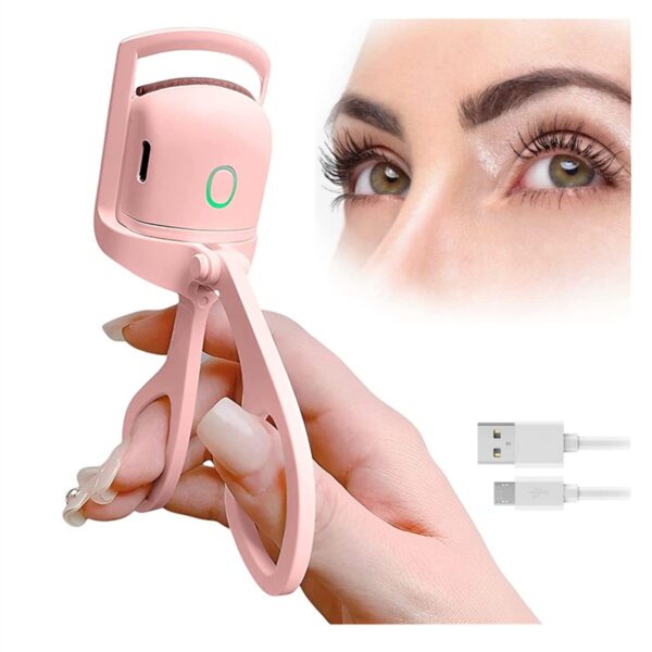 MB Mart® Rechargeable Heated Eyelash Curler | Long-Lasting Curl in Seconds