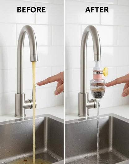 MB Mart® 6 Layer Faucet Water Filter | Clean & Safe Drinking Water at Home