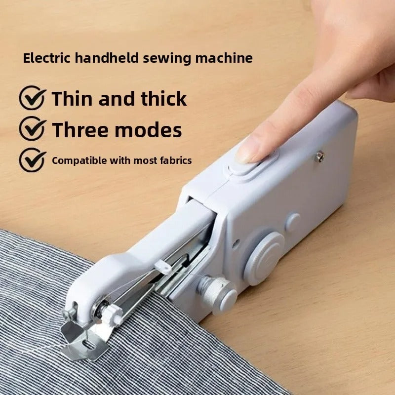 MB Mart® Mini Portable Hand Sewing Machine for Quick Repairs & DIY Stitching