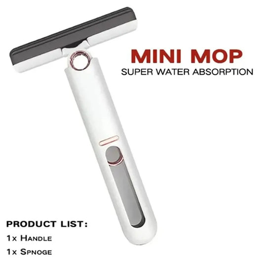 MB Mart® Mini Portable Mop | Compact & Convenient Cleaning Tool for Home & Travel