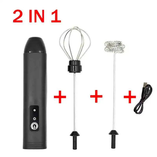 MB Mart® Rechargeable Electric Beater| Powerful & Portable Hand Mixer